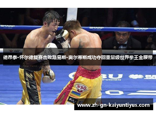 德昂泰·怀尔德复赛击败路易斯·奥尔蒂斯成功夺回重量级世界拳王金腰带